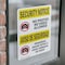 Signmission No Photos Or Video Bilingual OSHA Security Notice Sign, Vinyl Decal, 7in W x 10in L, 2PK OS-2PACK-SN-D-710-L-11618 - alternate 3